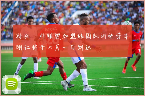 孙兴慜朴镇燮加盟韩国队训练营李刚仁将于六月一日到达